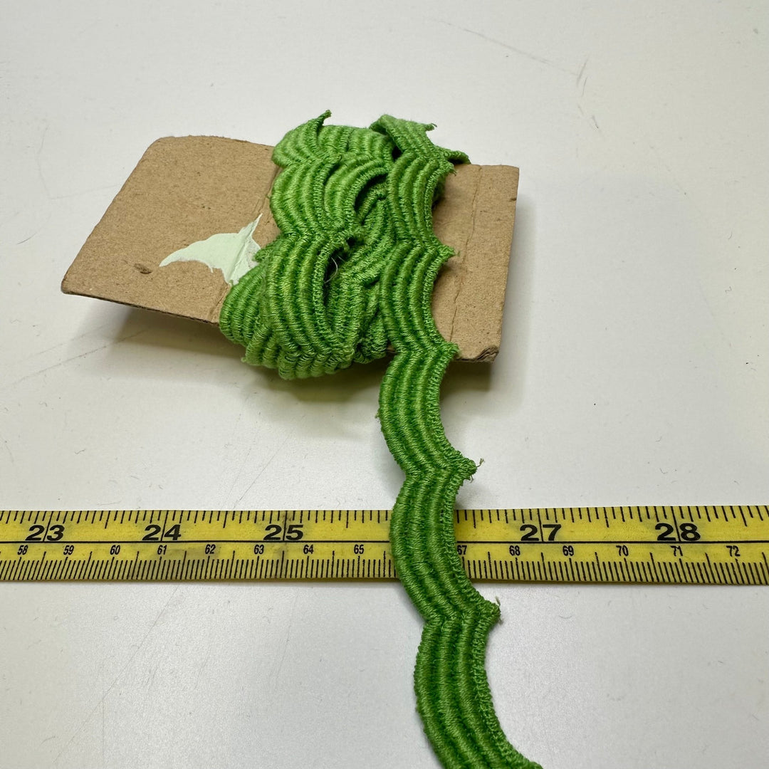 ¾" (19mm) Tape Trim - Light Green - 1.7M Bundle - True Deadstock supplies Fabric by private - Sustainable Textile | FABCYCLE