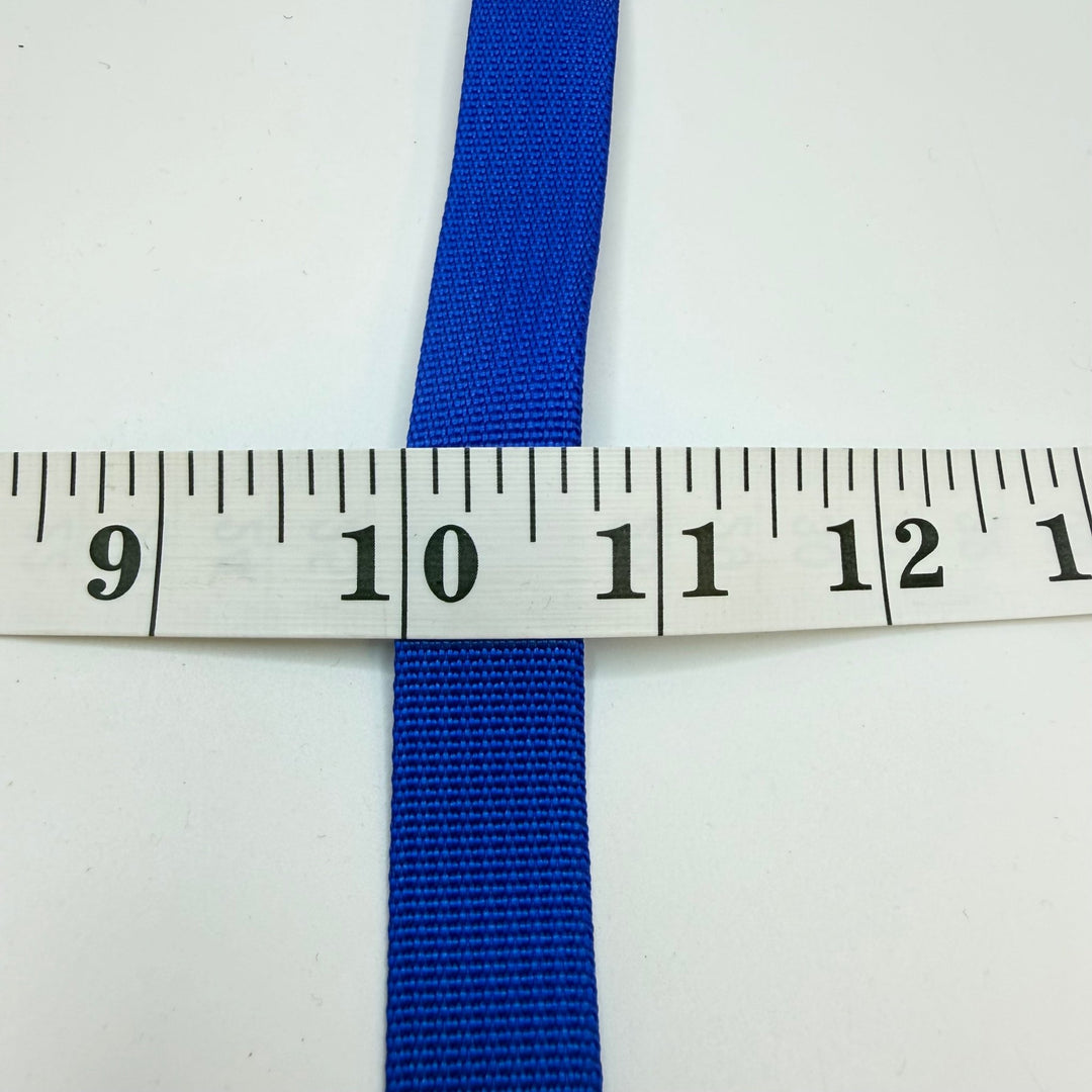 ¾" (19mm) Webbing Trim - Blue - 2M Bundle - True Deadstock supplies Fabric by private - Sustainable Textile | FABCYCLE