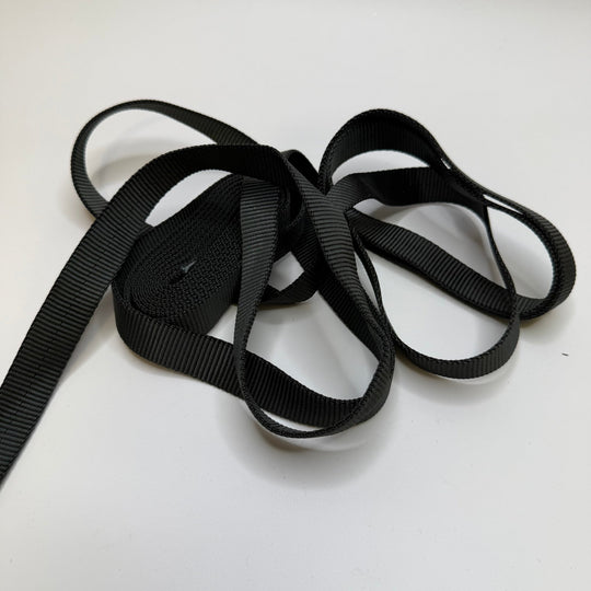 ¾" (19mm) Webbing Trim - Dark Grey - 3.5M Bundle - True Deadstock supplies Fabric by private - Sustainable Textile | FABCYCLE