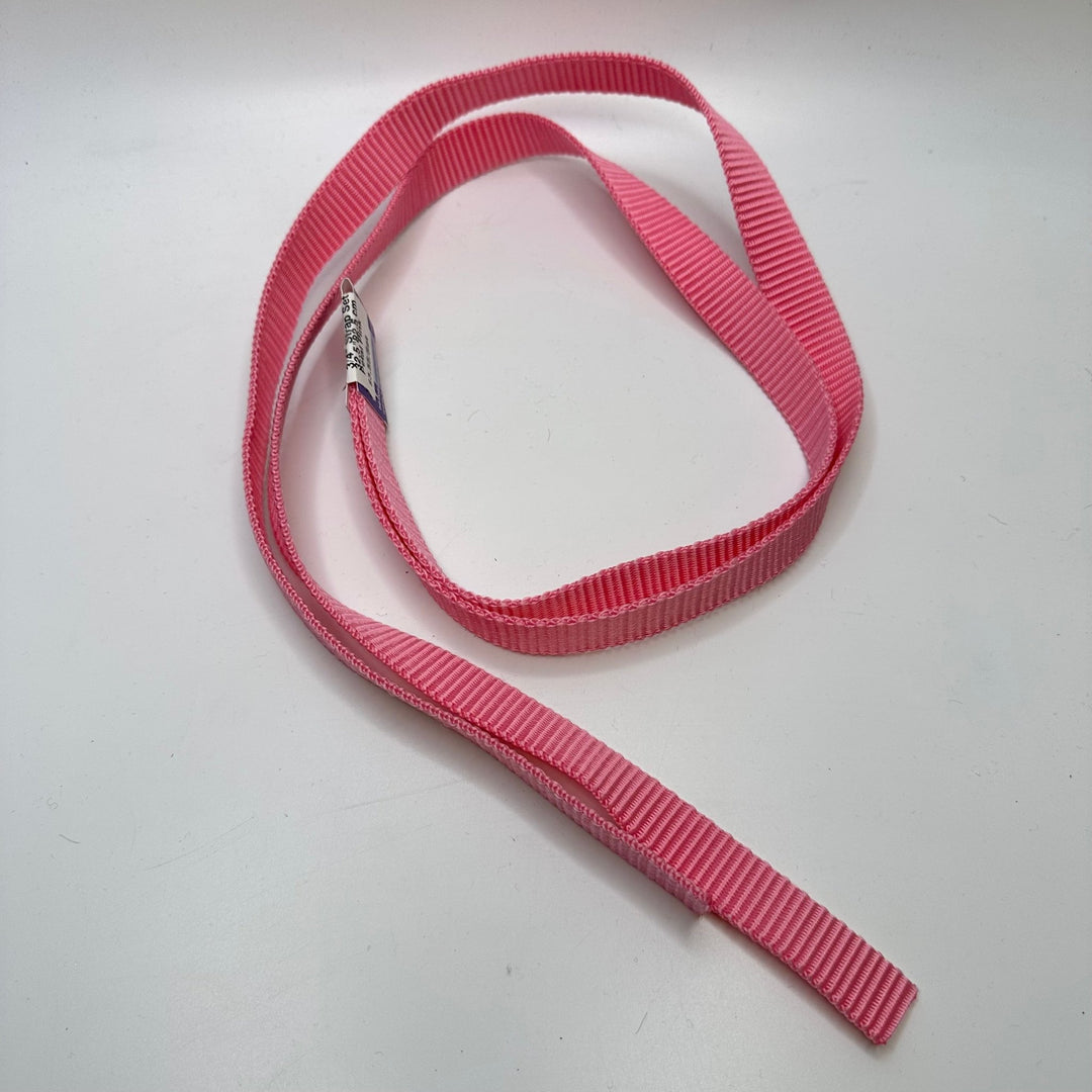 ¾" (19mm) Webbing Trim - Pink - 2 Pack - True Deadstock supplies Fabric by private - Sustainable Textile | FABCYCLE