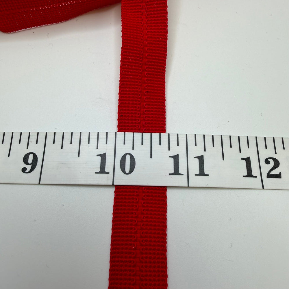 ¾" (19mm) Webbing Trim - Red - 3.1M Bundle - True Deadstock supplies Fabric by private - Sustainable Textile | FABCYCLE