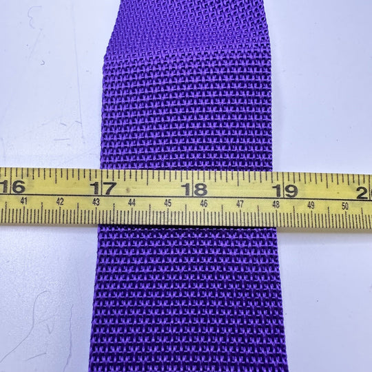 2" (51mm) Webbing Trim - Purple - 1.9M Bundle - True Deadstock supplies Fabric by private - Sustainable Textile | FABCYCLE