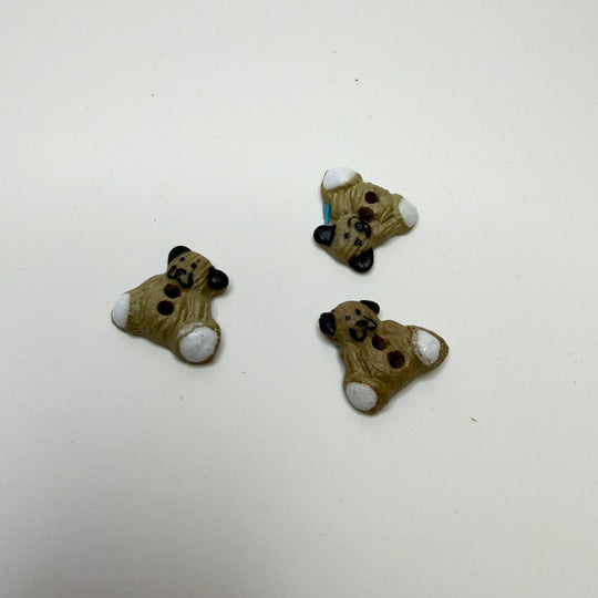 2 Hole Button - 10MM - Beige Black White - 3 Pack - True Deadstock supplies Fabric by private - Sustainable Textile | FABCYCLE