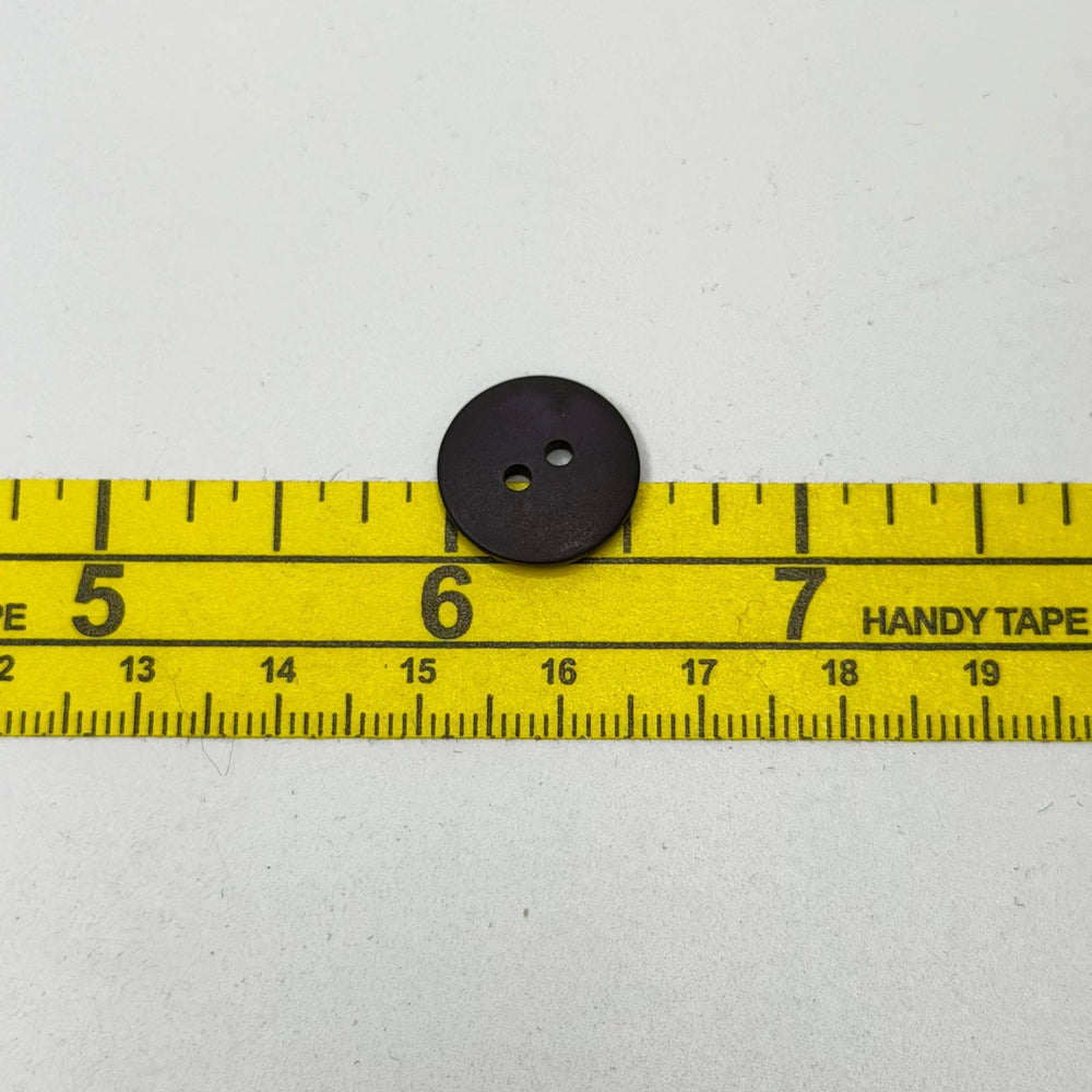 2 Hole Button - 10MM Plastic - Navy/Purple - 100 Pack - True Deadstock supplies Fabric by private - Sustainable Textile | FABCYCLE