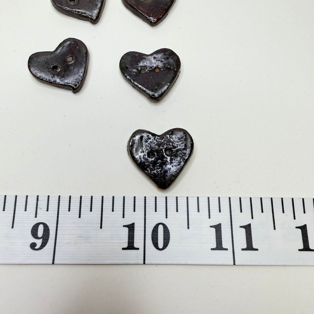 2 Hole Button - 20MM - Dark Brown - 5 Pack - True Deadstock supplies Fabric by private - Sustainable Textile | FABCYCLE