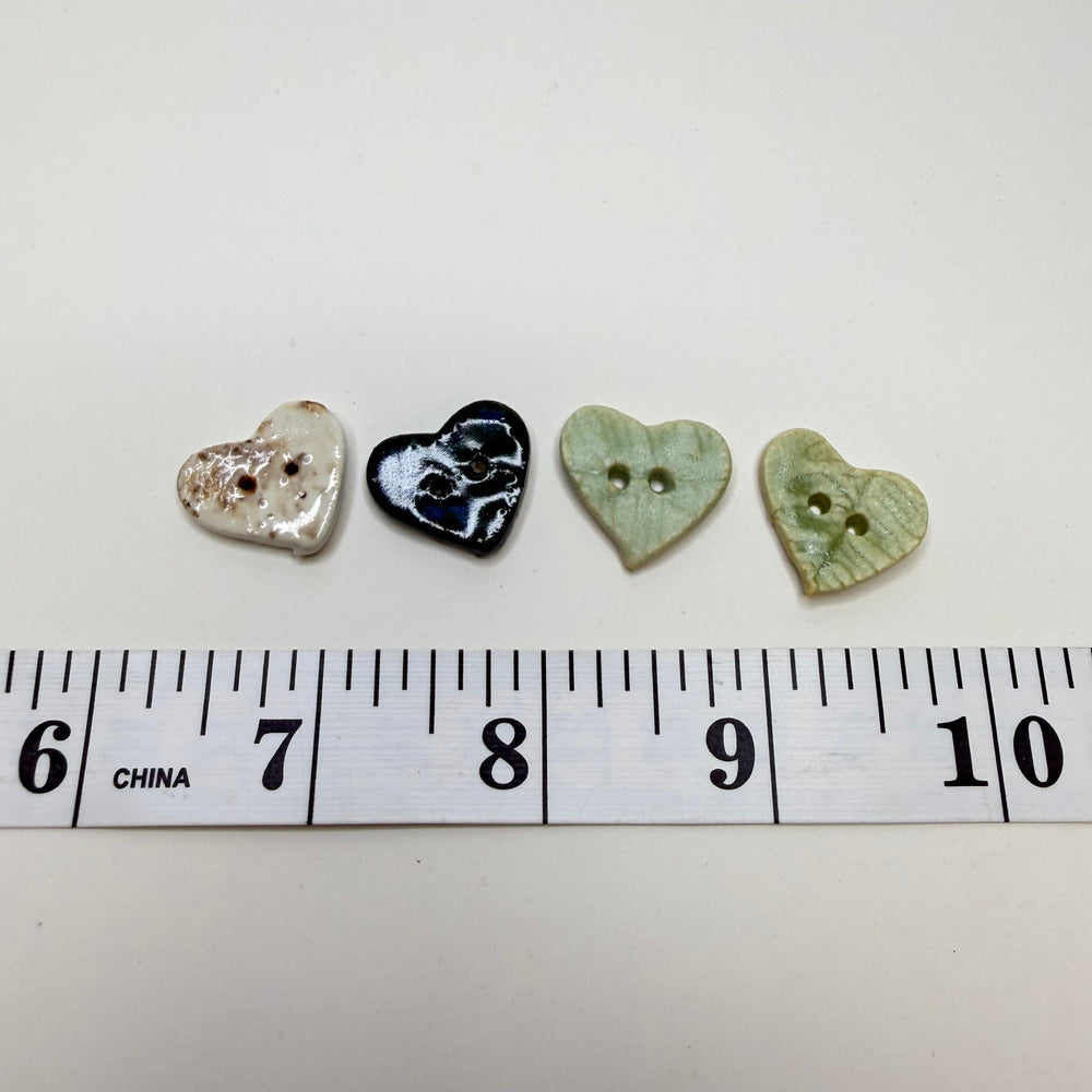 2 Hole Button - 20MM - Light Green Multi - 4 Pack - True Deadstock supplies Fabric by private - Sustainable Textile | FABCYCLE