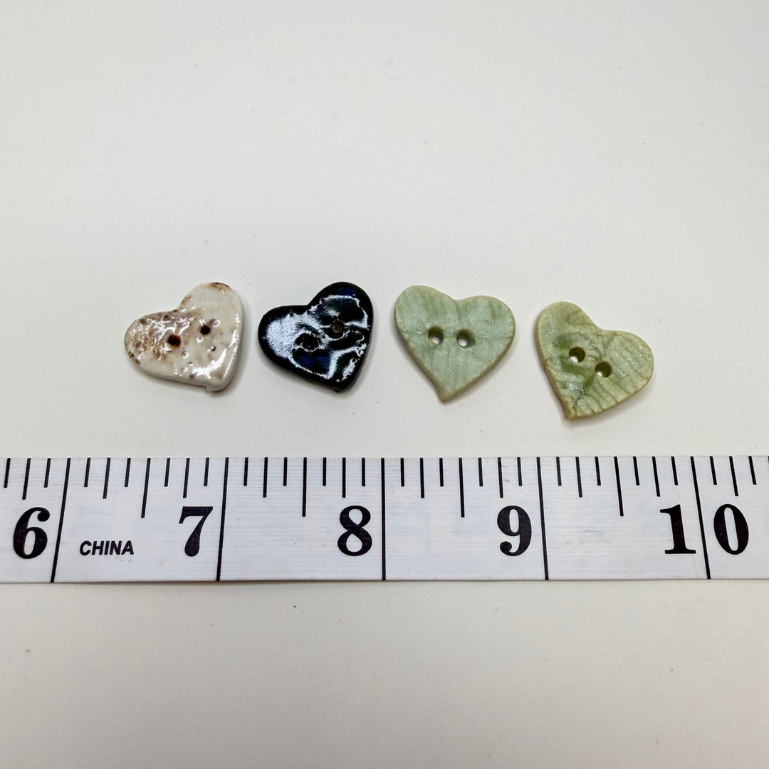 2 Hole Button - 20MM - Light Green Multi - 4 Pack - True Deadstock supplies Fabric by private - Sustainable Textile | FABCYCLE