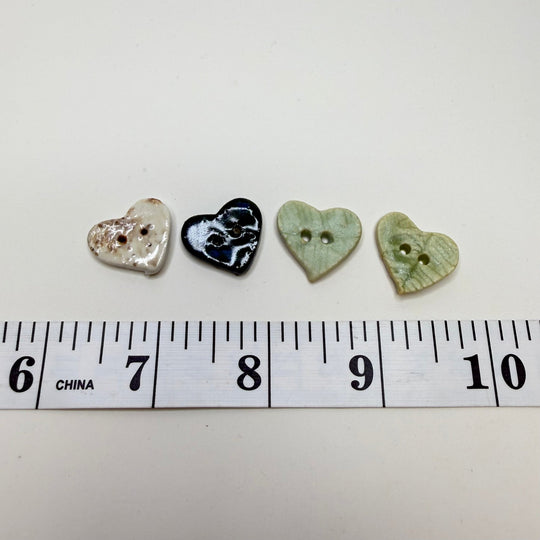 2 Hole Button - 20MM - Light Green Multi - 4 Pack - True Deadstock supplies Fabric by private - Sustainable Textile | FABCYCLE