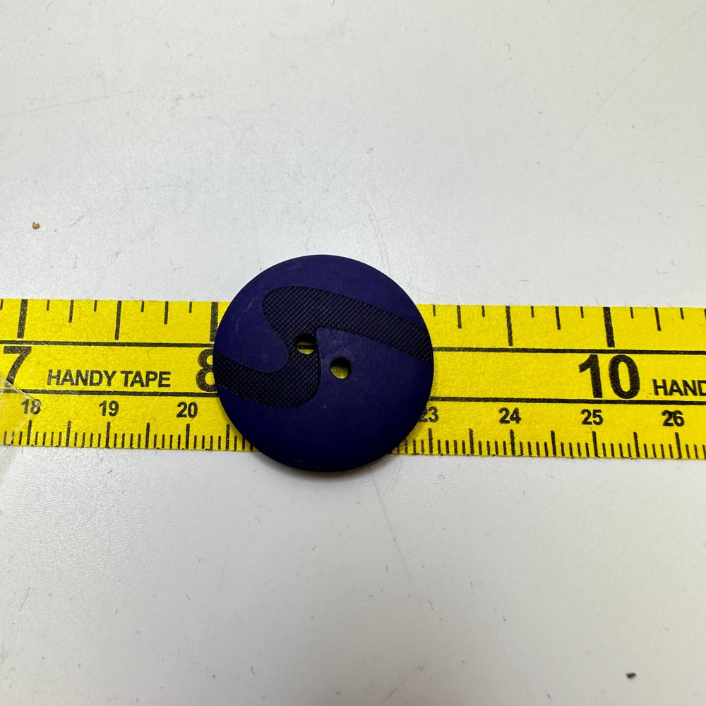 2 Hole Button - 25MM Plastic - Dark Mauve - 4 Pack - True Deadstock supplies Fabric by private - Sustainable Textile | FABCYCLE