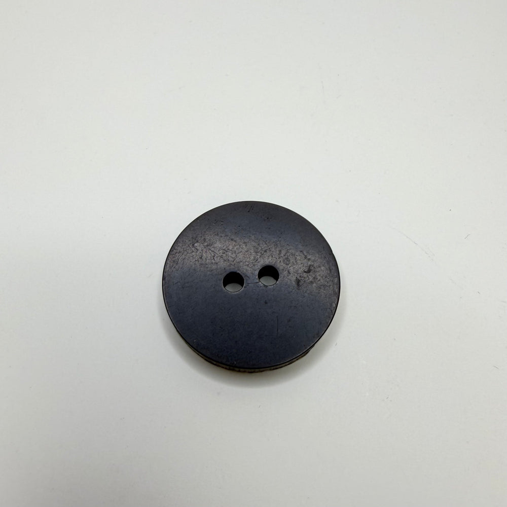2 Hole Button - 30MM - Brown/Beige - True Deadstock supplies Fabric by private - Sustainable Textile | FABCYCLE
