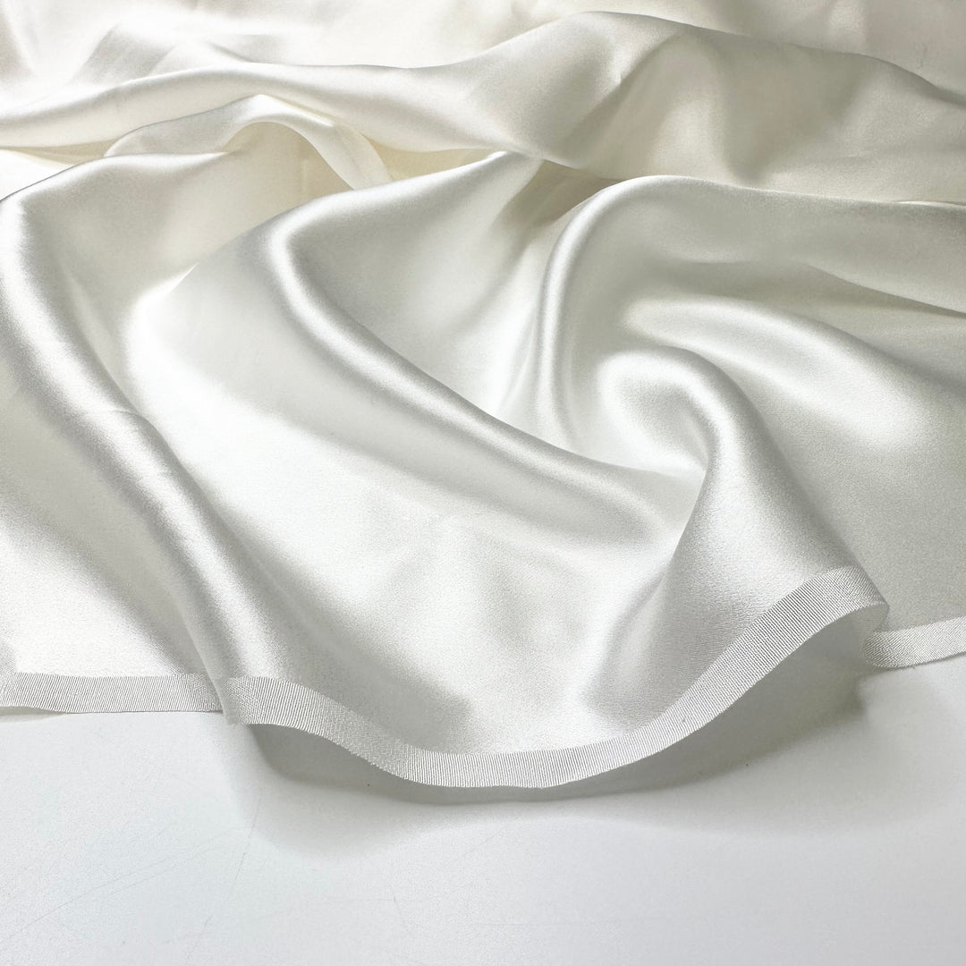 Princess Leia - Charmeuse Silk Woven - White - 2.5M Bundle