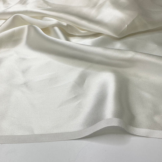 Princess Leia - Charmeuse Silk Woven - White - 2.5M Bundle