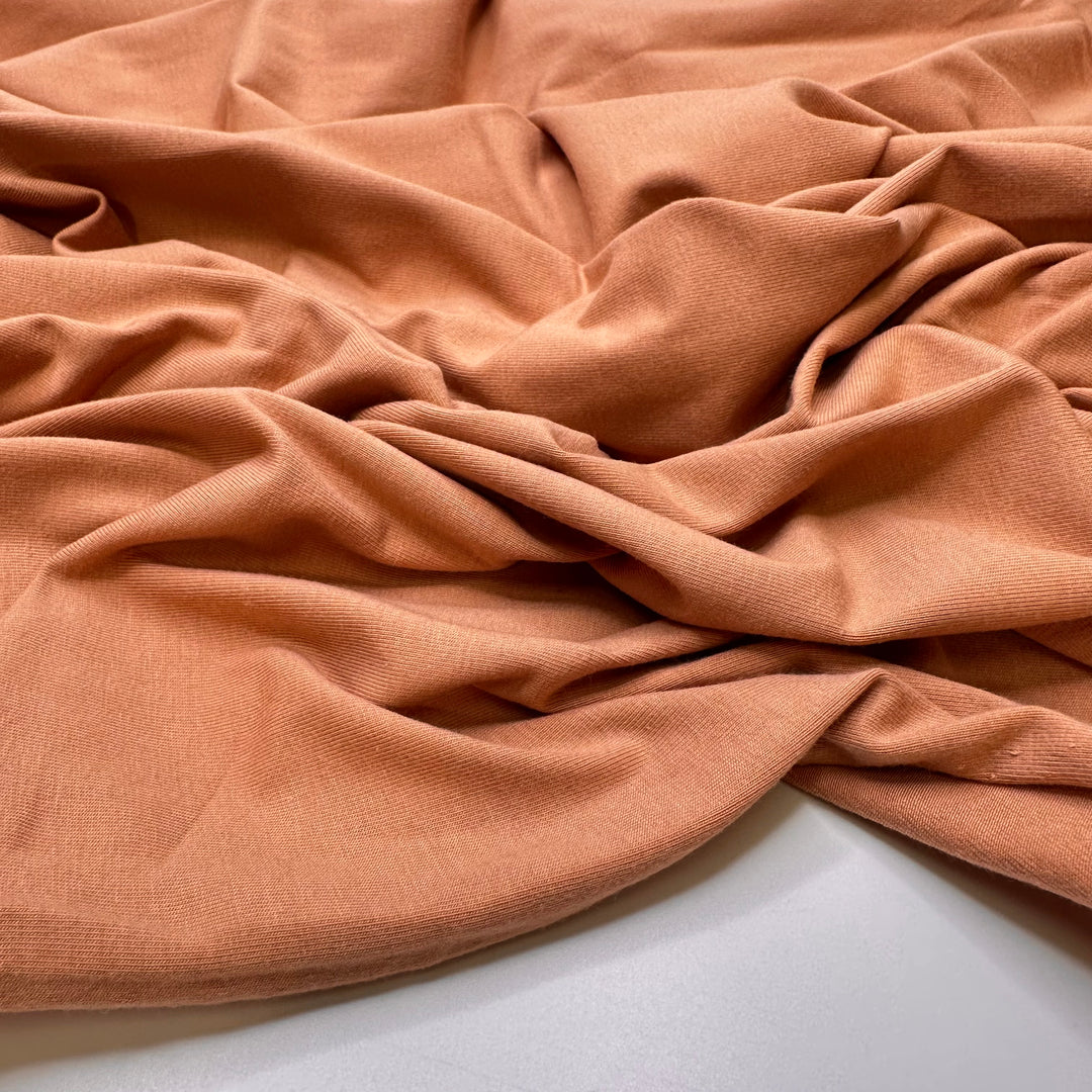 Moms Favourite Blush - Suede Backed Satin Jersey Bamboo Knit - Blush Beige - Bundles