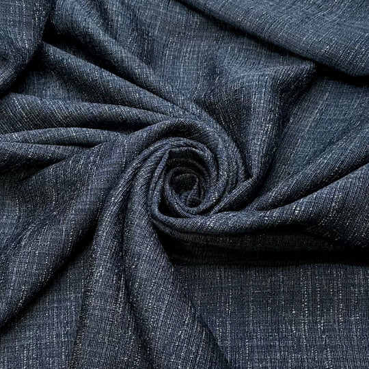 Mom Jeans - Polyester Blend Woven - Dark Blue - 1.5M Bundle