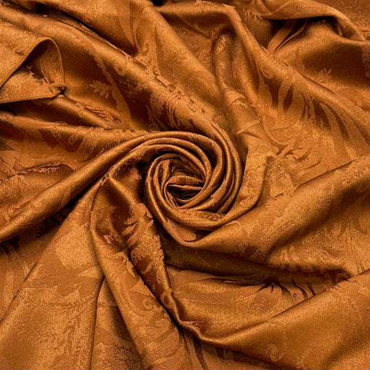 Picking Flowers For Mom - Polyester Blend Woven - Light Brown Floral - 1.7M Bundle