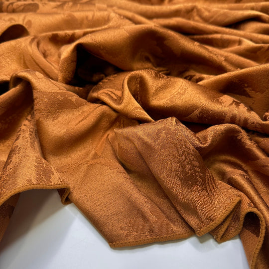 Picking Flowers For Mom - Polyester Blend Woven - Light Brown Floral - 1.7M Bundle
