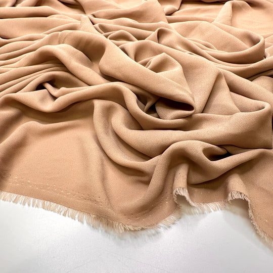 Babys First Steps - Crepe Poly Woven - Light Beige - 2.5M Bundle
