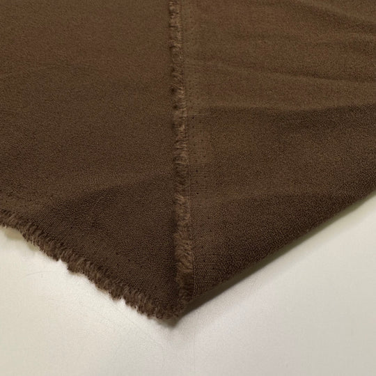 Planning A Family Reunion - Crepe Polyester Blend Woven - Brown - 3.5M Bundle