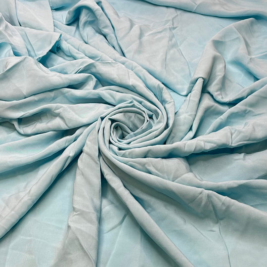 Walking In The Park With Mom - Cotton Blend Woven - Light Blue - 1.1M Bundle