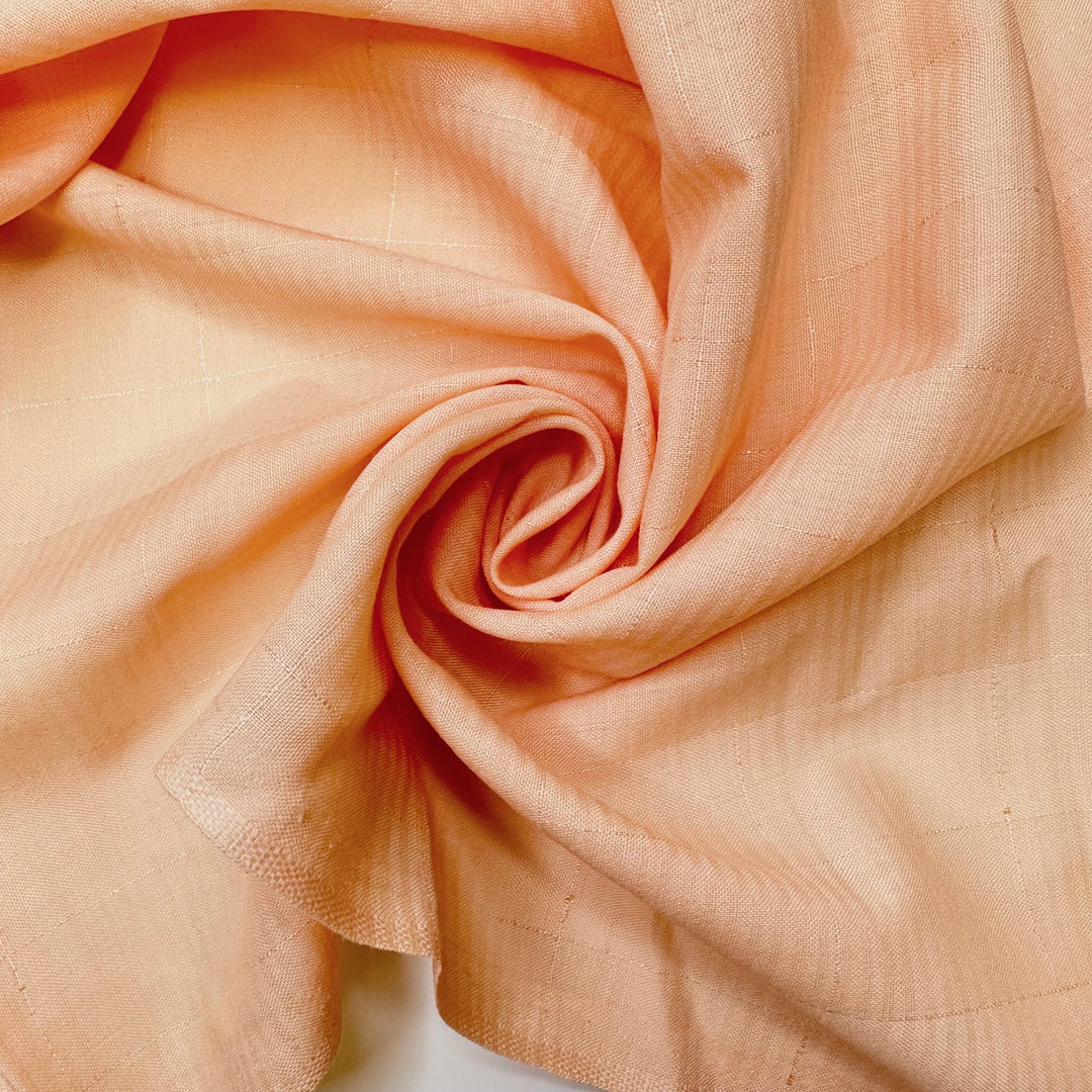 Mom-umental Inspiration - Silk Blend Woven - Light Orange/Peach Fuzz Geometric - 3M Bundle