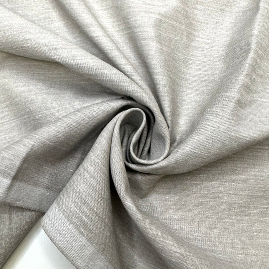 Throwing On A Dress - Poly/Cotton Woven - Light Grey - 2.5M Bundle