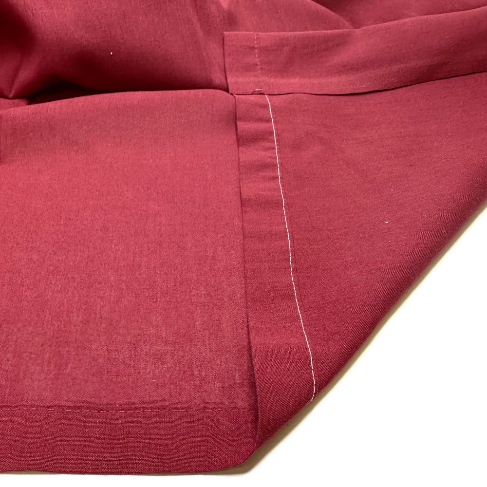 Private Pool Party - Cotton/Poly Woven - Burgundy - 2M Bundle