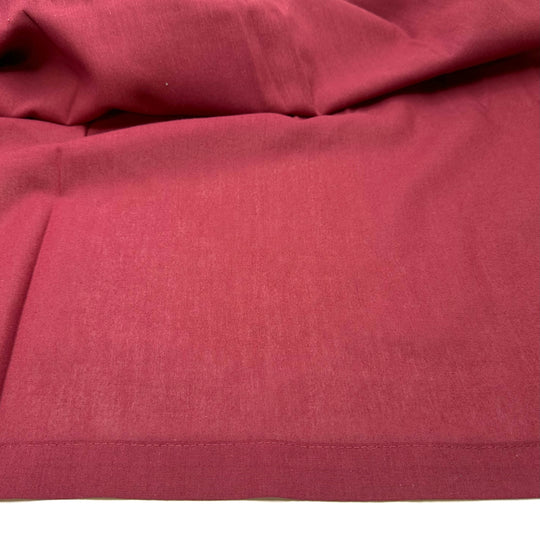 Private Pool Party - Cotton/Poly Woven - Burgundy - 2M Bundle