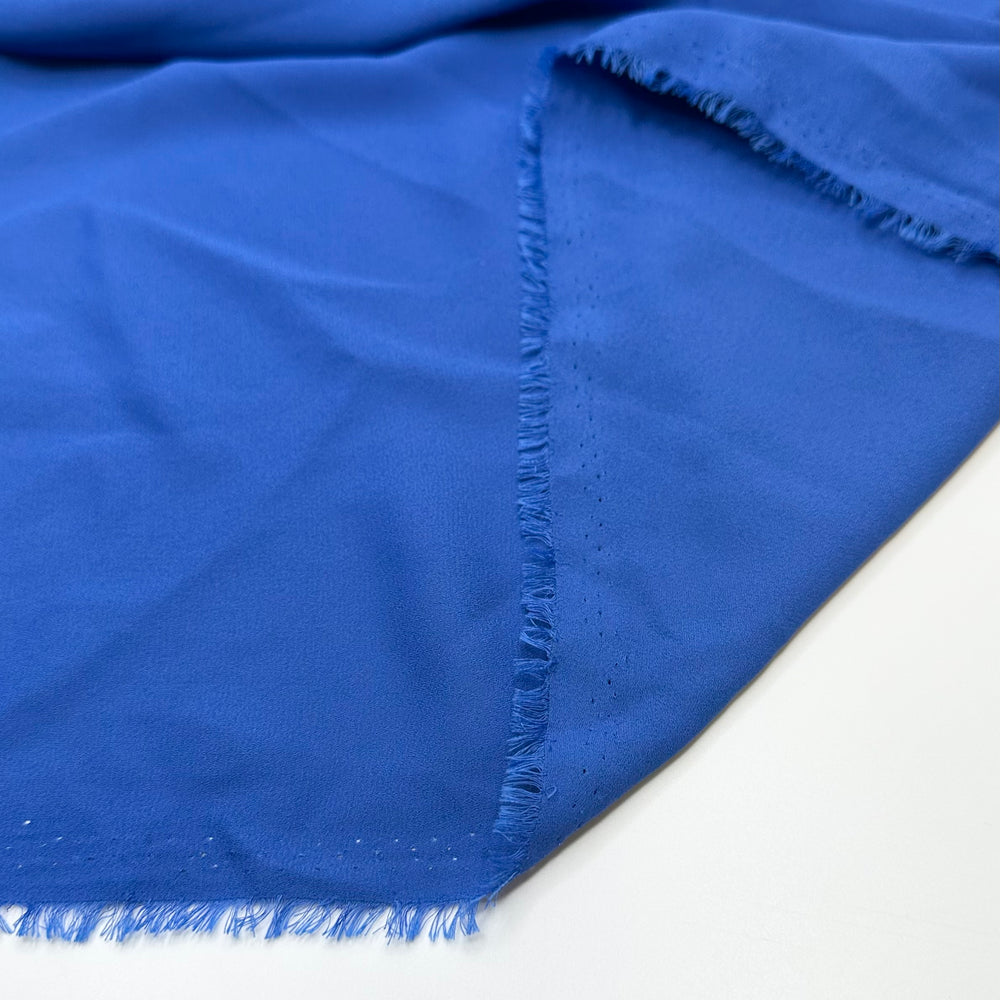 Catching Some Ways - Chiffon Polyester Blend Woven - Blue - 1.7M Bundle