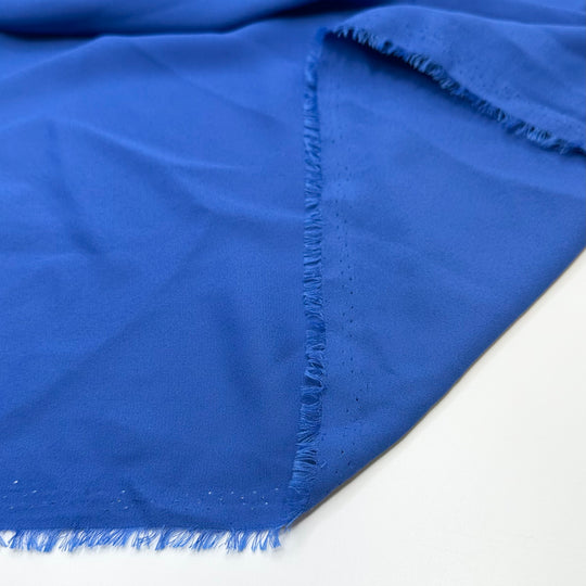 Catching Some Ways - Chiffon Polyester Blend Woven - Blue - 1.7M Bundle