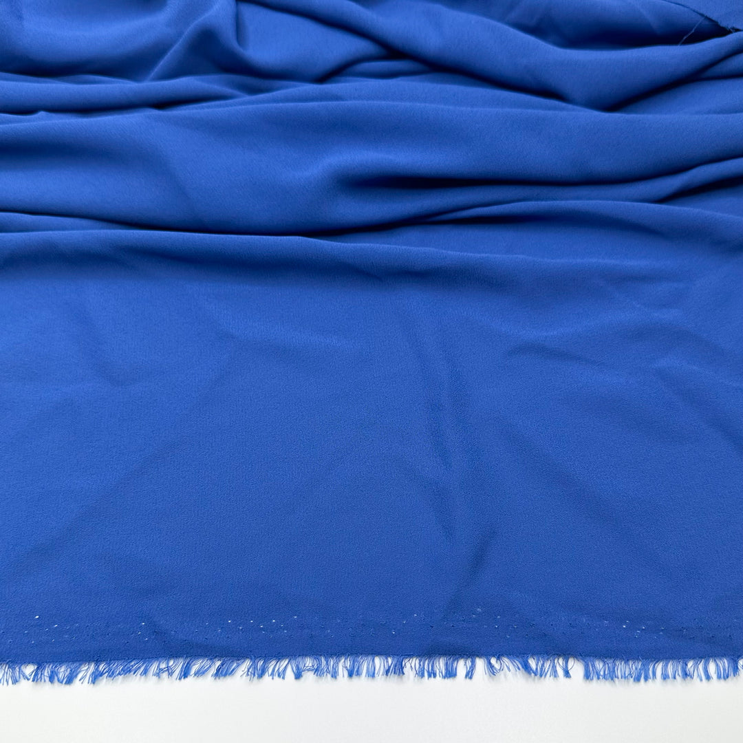 Catching Some Ways - Chiffon Polyester Blend Woven - Blue - 1.7M Bundle