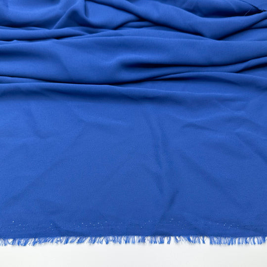 Catching Some Ways - Chiffon Polyester Blend Woven - Blue - 1.7M Bundle