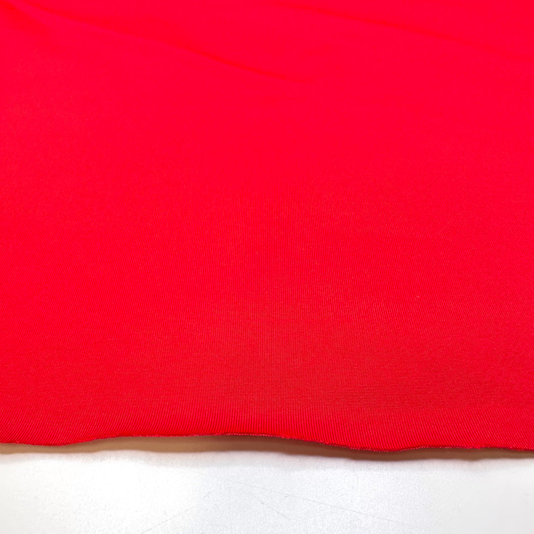 Swimsuit Sunburn Lines - Polyester Blend Knit - Red - 1M Bundle