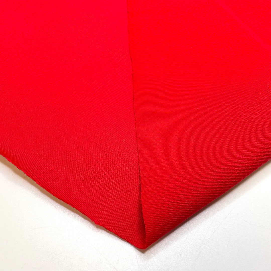Swimsuit Sunburn Lines - Polyester Blend Knit - Red - 1M Bundle