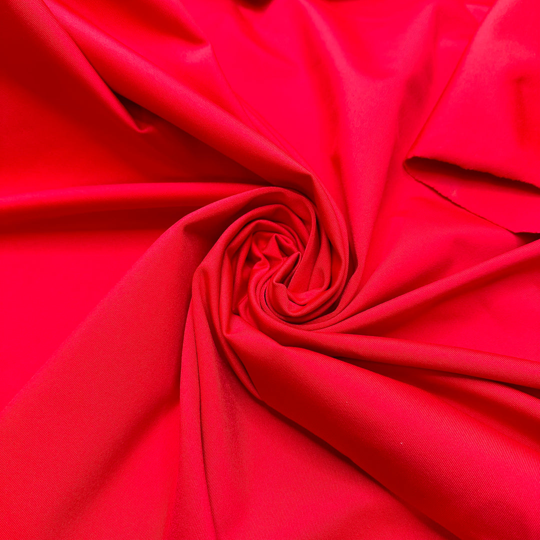 Swimsuit Sunburn Lines - Polyester Blend Knit - Red - 1M Bundle