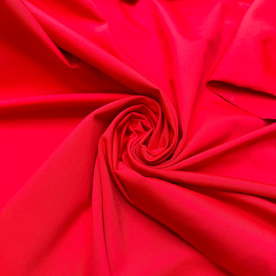 Swimsuit Sunburn Lines - Polyester Blend Knit - Red - 1M Bundle