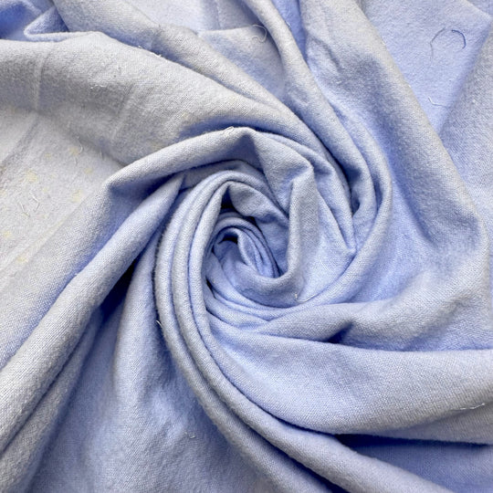 Footie Pyjamas - Cotton Woven - Light Blue - Bundles