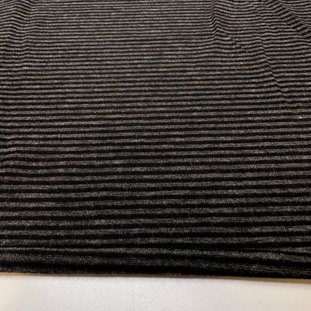 Exploring A Cave System - Bamboo Knit - Dark Black/Grey Stripes - Bundles