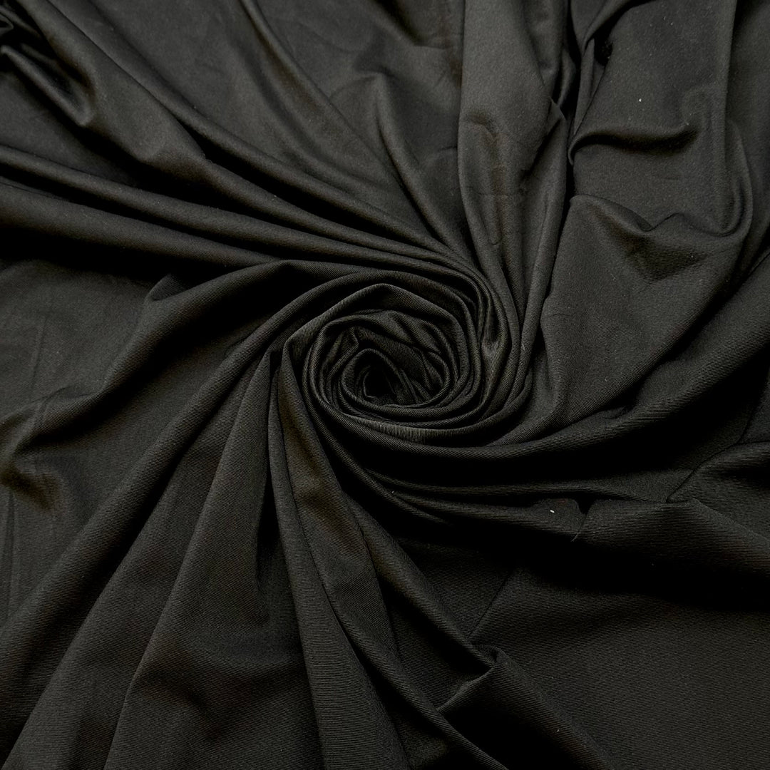 Playing On The Blacktop - Polyester Blend Knit - Black - 1.2M Bundle