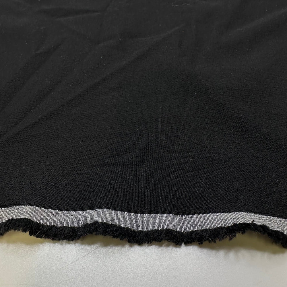 Smoky Quartz Cluster - Polyester Blend Woven - Black - 0.9M Bundle