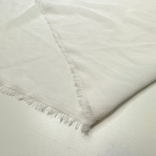 Floating On A Cloud - Crepe Poly Woven - White - 1.55M Bundle