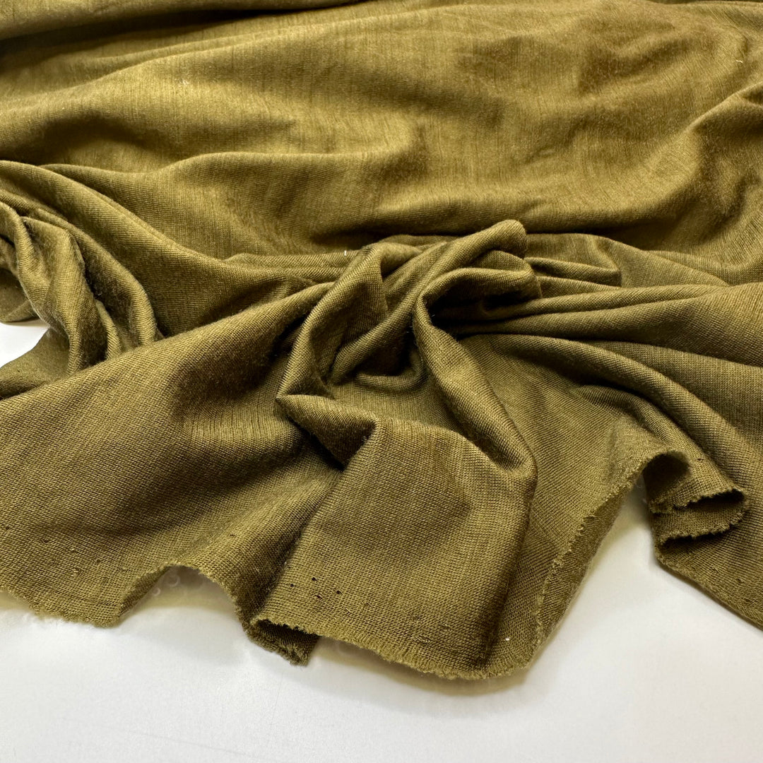 UB - Blend In With The Forest - Marino Wool Blend Knit - Dark Olive Green - 3M Bundle