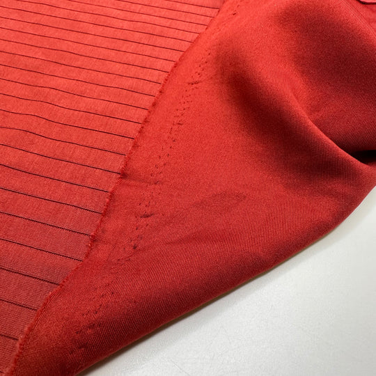 UB - All In A Row - Double Cloth Knit Polyester Blend  - Burnt Red - 1M Bundle