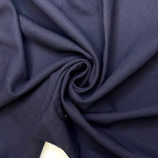 Wool You Believe This - Twill Weave Wool Woven - Navy - 1.8M Bundle