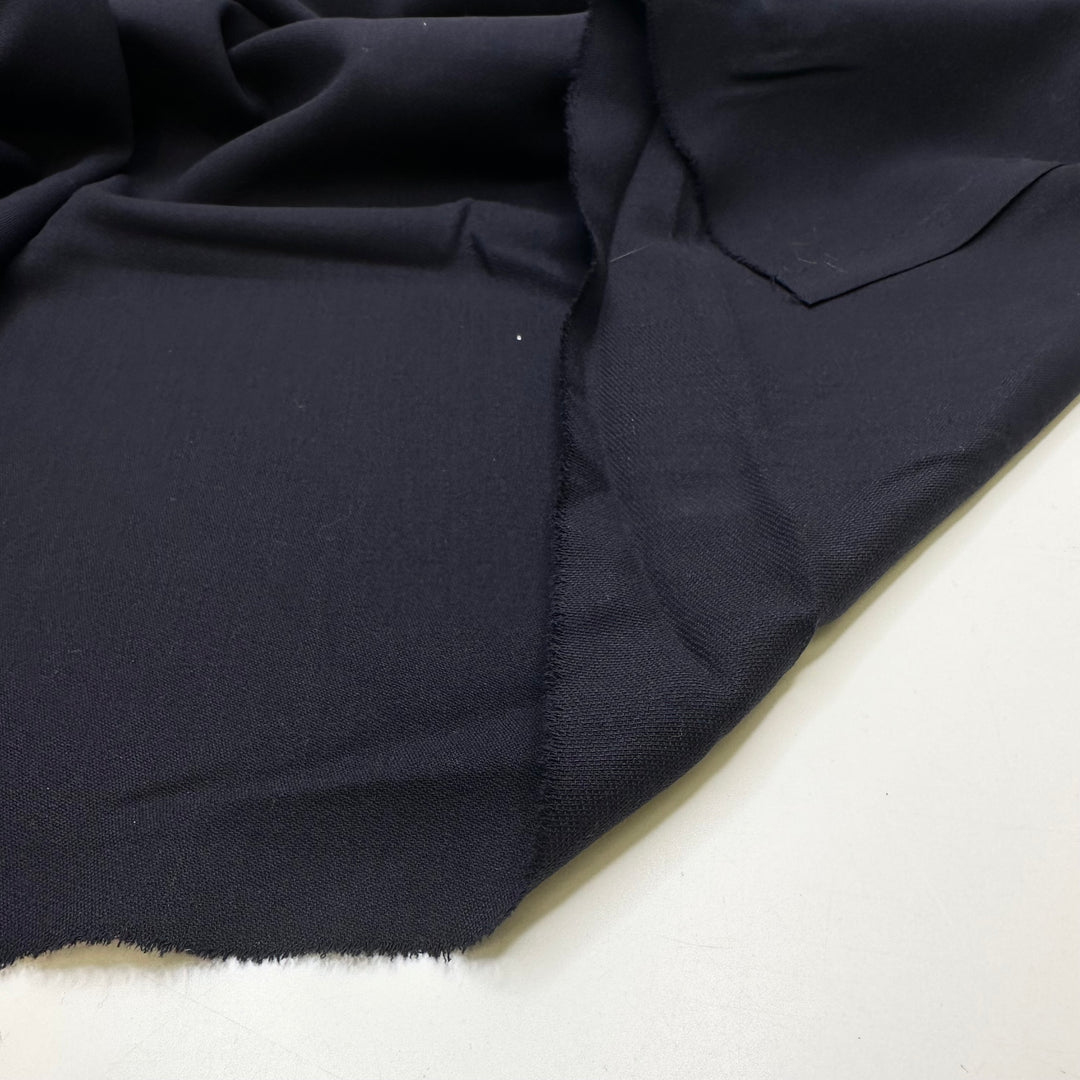Wool You Believe This - Twill Weave Wool Woven - Navy - 1.8M Bundle