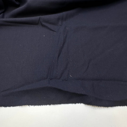 Wool You Believe This - Twill Weave Wool Woven - Navy - 1.8M Bundle