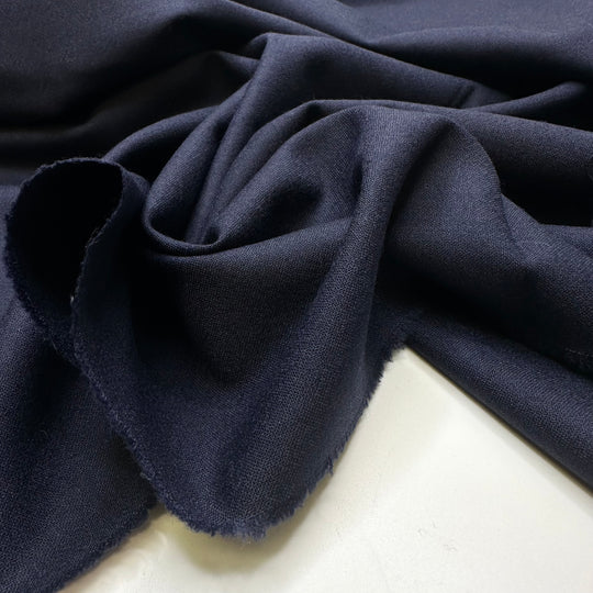 This Will Suit You - Wool Woven - Navy - 1.2M Bundle