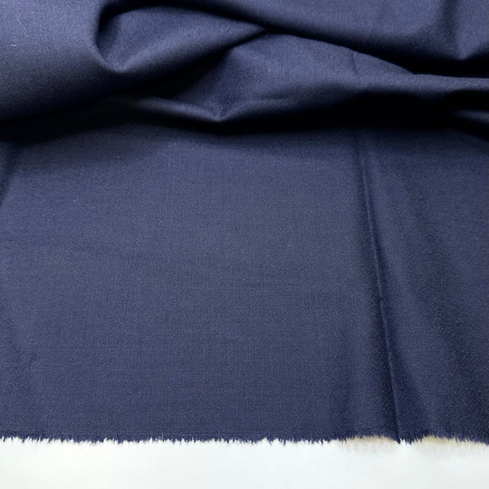 This Will Suit You - Wool Woven - Navy - 1.2M Bundle