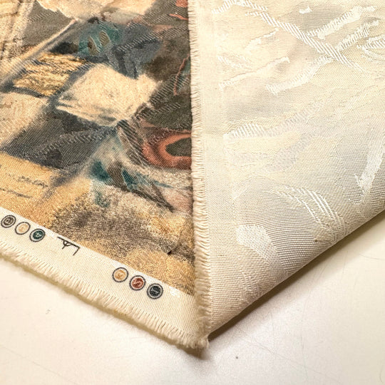 How It Feels To Plan A Party - Poly/Cotton Woven - Light Yellow Multi Abstract - 2.4M Bundle