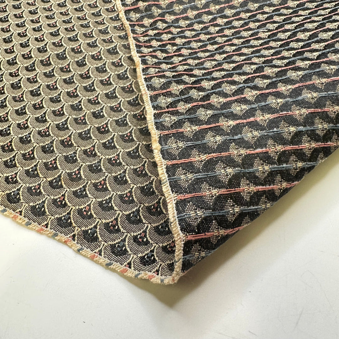 Making Sure We Have Enough Chairs - Fire Retardent Cotton/Poly Woven - Navy Multi Geometric - 1.5M Bundle