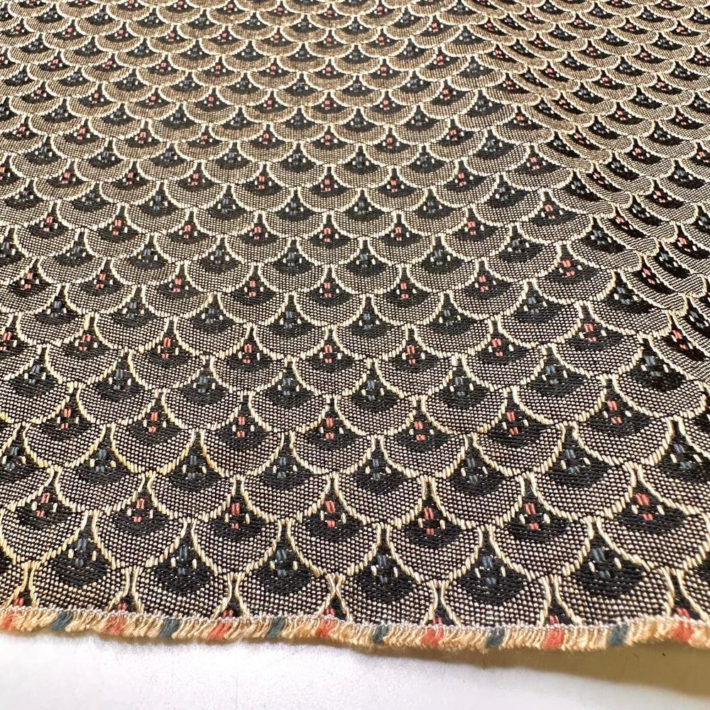 Making Sure We Have Enough Chairs - Fire Retardent Cotton/Poly Woven - Navy Multi Geometric - 1.5M Bundle